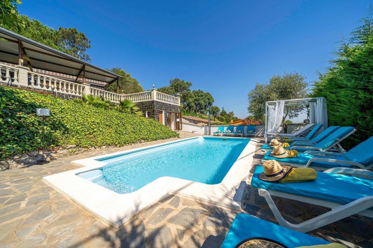 Villa Mont Brisa Massanet De La Selva Extérieur photo